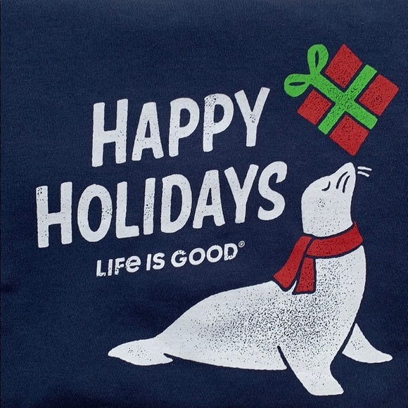 🎅🏻NWT Life is Good Long Sleeve T - Picture 1 of 5